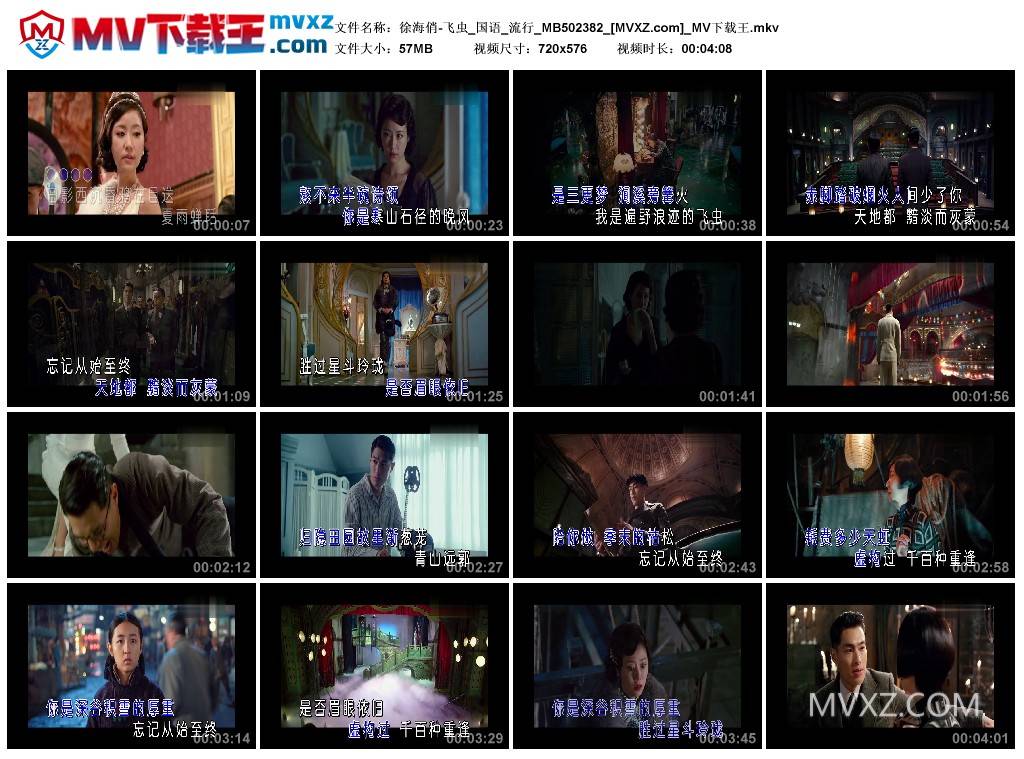 徐海俏-飞虫_国语_流行_MB502382